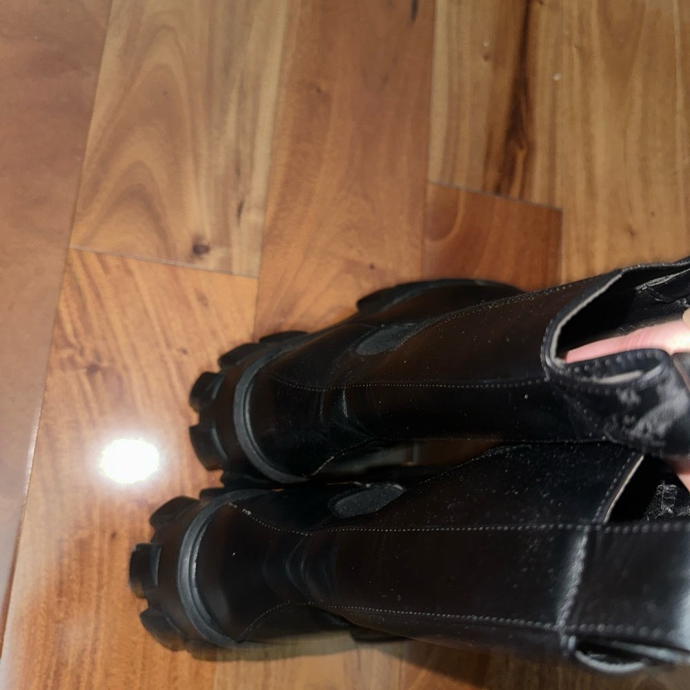 Black Extreme Chunky Chelsea Boots - Picture 6 of 6
